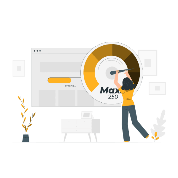 سرعت اوج سایت