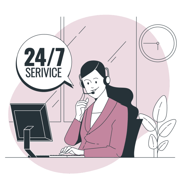 اوج سایت | Service 24 7 bro پشتیبانی ماهانه و نگهداری کامل سایت