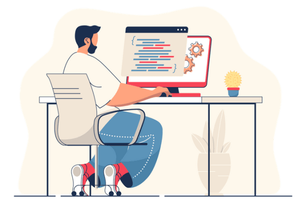 اوج سایت | developer doing web development 4651980 3856001 اوج سایت