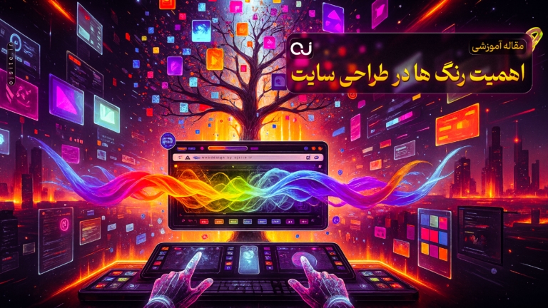 اوج سایت | 22 Recovered اهمیت رنگ ها در طراحی سایت